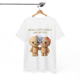 Halloween Spooky Mummy and Me Duo Tee Shirt - Unisex Heavy Cotton Casual Fit